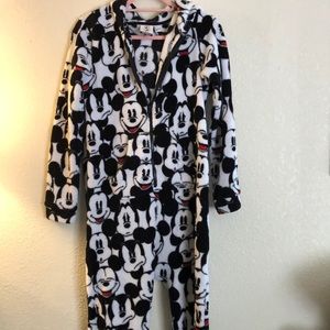 Medium adult Mickey onesie